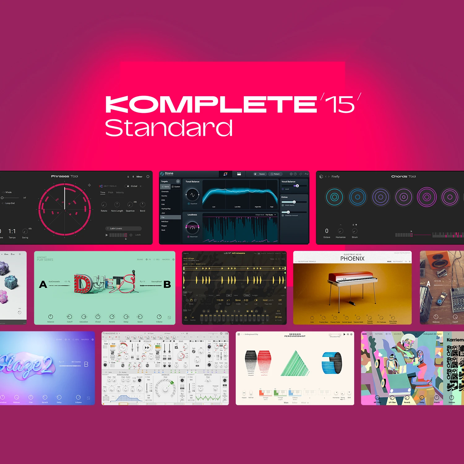 NI Komplete-15 STANDARD Update DL